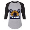 Unisex Three-Quarter Raglan Sleeve Baseball Jersey T-Shirt Thumbnail