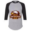 Unisex Three-Quarter Raglan Sleeve Baseball Jersey T-Shirt Thumbnail