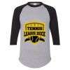 Unisex Three-Quarter Raglan Sleeve Baseball Jersey T-Shirt Thumbnail