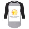 Unisex Three-Quarter Raglan Sleeve Baseball Jersey T-Shirt Thumbnail