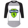 Unisex Three-Quarter Raglan Sleeve Baseball Jersey T-Shirt Thumbnail