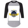 Unisex Three-Quarter Raglan Sleeve Baseball Jersey T-Shirt Thumbnail