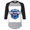 Unisex Three-Quarter Raglan Sleeve Baseball Jersey T-Shirt Thumbnail