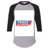Unisex Three-Quarter Raglan Sleeve Baseball Jersey T-Shirt Thumbnail