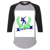 Unisex Three-Quarter Raglan Sleeve Baseball Jersey T-Shirt Thumbnail