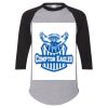 Unisex Three-Quarter Raglan Sleeve Baseball Jersey T-Shirt Thumbnail