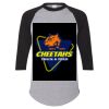 Unisex Three-Quarter Raglan Sleeve Baseball Jersey T-Shirt Thumbnail