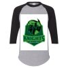 Unisex Three-Quarter Raglan Sleeve Baseball Jersey T-Shirt Thumbnail