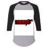 Unisex Three-Quarter Raglan Sleeve Baseball Jersey T-Shirt Thumbnail