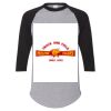 Unisex Three-Quarter Raglan Sleeve Baseball Jersey T-Shirt Thumbnail