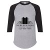 Unisex Three-Quarter Raglan Sleeve Baseball Jersey T-Shirt Thumbnail