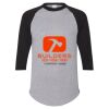 Unisex Three-Quarter Raglan Sleeve Baseball Jersey T-Shirt Thumbnail