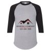 Unisex Three-Quarter Raglan Sleeve Baseball Jersey T-Shirt Thumbnail
