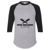 Unisex Three-Quarter Raglan Sleeve Baseball Jersey T-Shirt Thumbnail