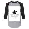 Unisex Three-Quarter Raglan Sleeve Baseball Jersey T-Shirt Thumbnail