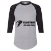 Unisex Three-Quarter Raglan Sleeve Baseball Jersey T-Shirt Thumbnail