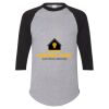 Unisex Three-Quarter Raglan Sleeve Baseball Jersey T-Shirt Thumbnail