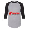 Unisex Three-Quarter Raglan Sleeve Baseball Jersey T-Shirt Thumbnail