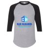 Unisex Three-Quarter Raglan Sleeve Baseball Jersey T-Shirt Thumbnail