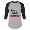 Unisex Three-Quarter Raglan Sleeve Baseball Jersey T-Shirt Thumbnail