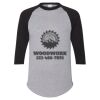 Unisex Three-Quarter Raglan Sleeve Baseball Jersey T-Shirt Thumbnail