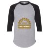 Unisex Three-Quarter Raglan Sleeve Baseball Jersey T-Shirt Thumbnail