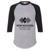 Unisex Three-Quarter Raglan Sleeve Baseball Jersey T-Shirt Thumbnail