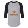 Unisex Three-Quarter Raglan Sleeve Baseball Jersey T-Shirt Thumbnail