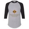 Unisex Three-Quarter Raglan Sleeve Baseball Jersey T-Shirt Thumbnail
