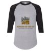 Unisex Three-Quarter Raglan Sleeve Baseball Jersey T-Shirt Thumbnail