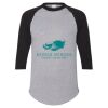 Unisex Three-Quarter Raglan Sleeve Baseball Jersey T-Shirt Thumbnail
