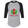 Unisex Three-Quarter Raglan Sleeve Baseball Jersey T-Shirt Thumbnail