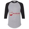 Unisex Three-Quarter Raglan Sleeve Baseball Jersey T-Shirt Thumbnail