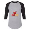 Unisex Three-Quarter Raglan Sleeve Baseball Jersey T-Shirt Thumbnail