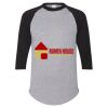 Unisex Three-Quarter Raglan Sleeve Baseball Jersey T-Shirt Thumbnail
