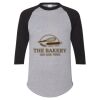 Unisex Three-Quarter Raglan Sleeve Baseball Jersey T-Shirt Thumbnail