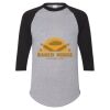 Unisex Three-Quarter Raglan Sleeve Baseball Jersey T-Shirt Thumbnail