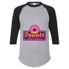 Unisex Three-Quarter Raglan Sleeve Baseball Jersey T-Shirt Thumbnail