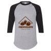 Unisex Three-Quarter Raglan Sleeve Baseball Jersey T-Shirt Thumbnail