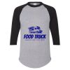Unisex Three-Quarter Raglan Sleeve Baseball Jersey T-Shirt Thumbnail