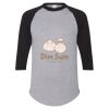 Unisex Three-Quarter Raglan Sleeve Baseball Jersey T-Shirt Thumbnail