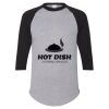 Unisex Three-Quarter Raglan Sleeve Baseball Jersey T-Shirt Thumbnail