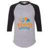 Unisex Three-Quarter Raglan Sleeve Baseball Jersey T-Shirt Thumbnail