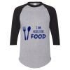 Unisex Three-Quarter Raglan Sleeve Baseball Jersey T-Shirt Thumbnail