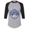 Unisex Three-Quarter Raglan Sleeve Baseball Jersey T-Shirt Thumbnail