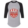 Unisex Three-Quarter Raglan Sleeve Baseball Jersey T-Shirt Thumbnail