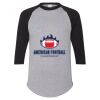Unisex Three-Quarter Raglan Sleeve Baseball Jersey T-Shirt Thumbnail