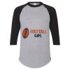 Unisex Three-Quarter Raglan Sleeve Baseball Jersey T-Shirt Thumbnail