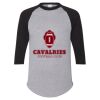 Unisex Three-Quarter Raglan Sleeve Baseball Jersey T-Shirt Thumbnail