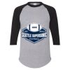 Unisex Three-Quarter Raglan Sleeve Baseball Jersey T-Shirt Thumbnail